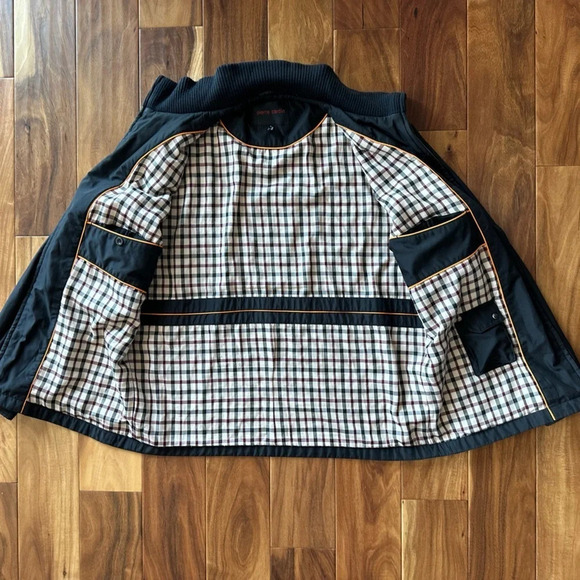 Vintage Pierre Cardin Windbreaker Jacket with Plaid Liner size XL - Picture 2 of 6